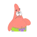 Sticker from the "Patrick | Sponge bob Square pants" sticker pack