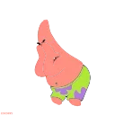 Sticker from the "Patrick | Sponge bob Square pants" sticker pack