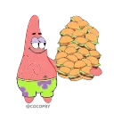 Sticker from the "Patrick | Sponge bob Square pants" sticker pack