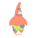 Sticker from the "Patrick | Sponge bob Square pants" sticker pack