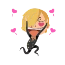 Sticker from the "One Piece" sticker pack