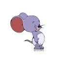 Sticker from the "Tom and Jerry" sticker pack