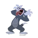 Sticker from the "Tom and Jerry" sticker pack