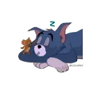 Sticker from the "Tom and Jerry" sticker pack