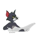 Sticker from the "Tom and Jerry" sticker pack