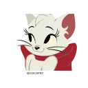 Sticker from the "Tom and Jerry" sticker pack