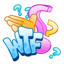 Sticker from the "Colorful Messages" sticker pack