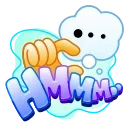 Sticker from the "Colorful Messages" sticker pack