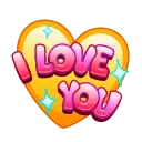 Sticker from the "Colorful Messages" sticker pack