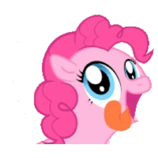 Sticker from the "My little pony" sticker pack