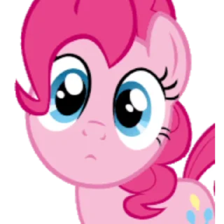 Sticker from the "My little pony" sticker pack