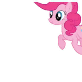 Sticker from the "My little pony" sticker pack