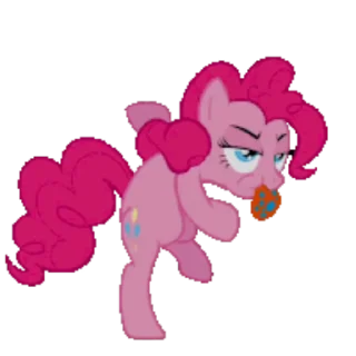 Sticker from the "My little pony" sticker pack