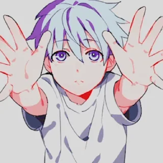 Telegram sticker pack "Anime обнимашки #2"