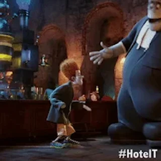 Стикер из набора "Hotel Transylvania"