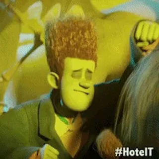 Стикер из набора "Hotel Transylvania"