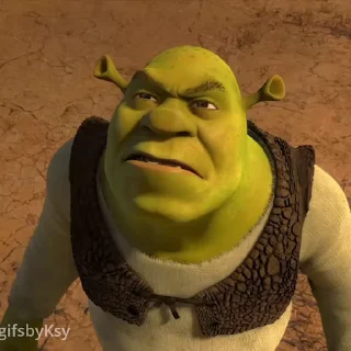 Стикер из набора "Шрек / Shrek"