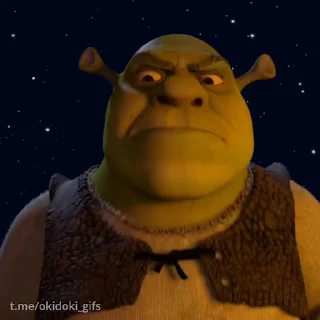 Стикер из набора "Шрек / Shrek"