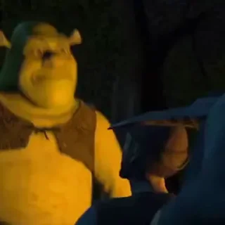 Стикер из набора "Шрек / Shrek"