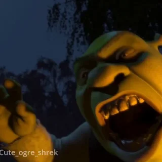 Стикер из набора "Шрек / Shrek"