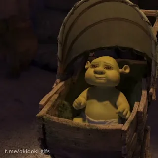 Стикер из набора "Шрек / Shrek"