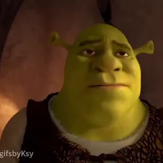 Стикер из набора "Шрек / Shrek"