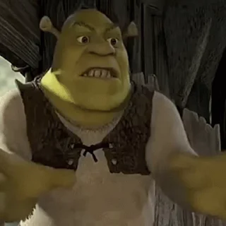 Стикер из набора "Шрек / Shrek"