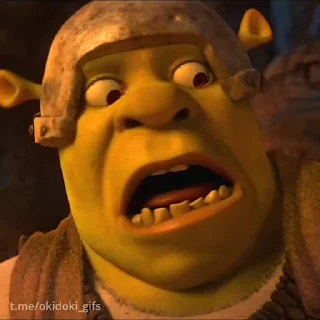 Стикер из набора "Шрек / Shrek"