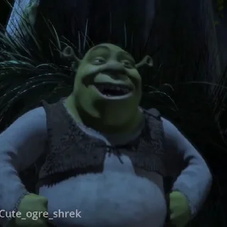 Стикер из набора "Шрек / Shrek"