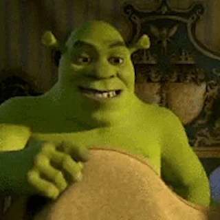 Стикер из набора "Шрек / Shrek"