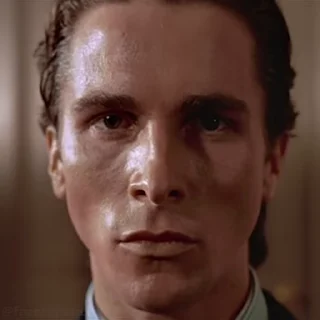 Стикер из набора "American Psycho"