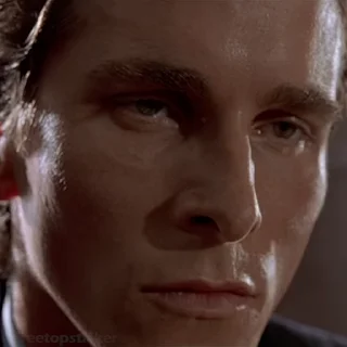 Стикер из набора "American Psycho"