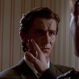 Стикер из набора "American Psycho"