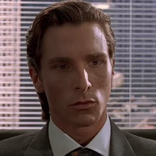 Стикер из набора "American Psycho"