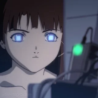 Стикер из набора "Experiments Lain"