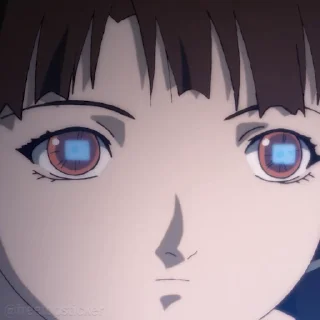 Стикер из набора "Experiments Lain"