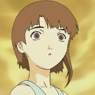 Sticker from the "Experiments Lain" sticker pack