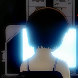 Sticker from the "Experiments Lain" sticker pack