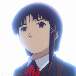 Sticker from the "Experiments Lain" sticker pack