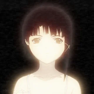 Стикер из набора "Experiments Lain"