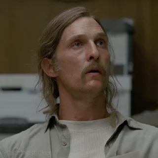 Стикер из набора "True Detective"