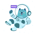 Sticker from the "МЭШик" sticker pack