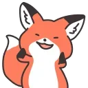 Sticker from the "Fluffy" sticker pack