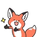 Sticker from the "Fluffy" sticker pack