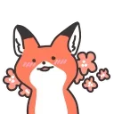 Sticker from the "Fluffy" sticker pack