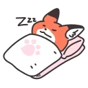 Sticker from the "Fluffy" sticker pack