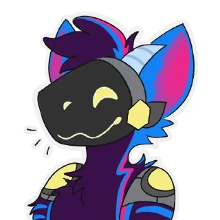 Telegram sticker pack "rasputin furry"