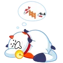 Sticker from the "Neko" sticker pack