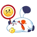 Sticker from the "Neko" sticker pack