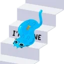 Sticker from the "Cat2O" sticker pack